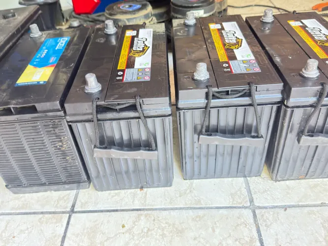 BATERIAS 100 ah semi novas