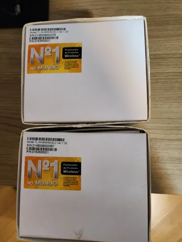 Dois prolongadores de sinal TP-LINK 300Mbps universal WIFI Modelo TL-WA850RE