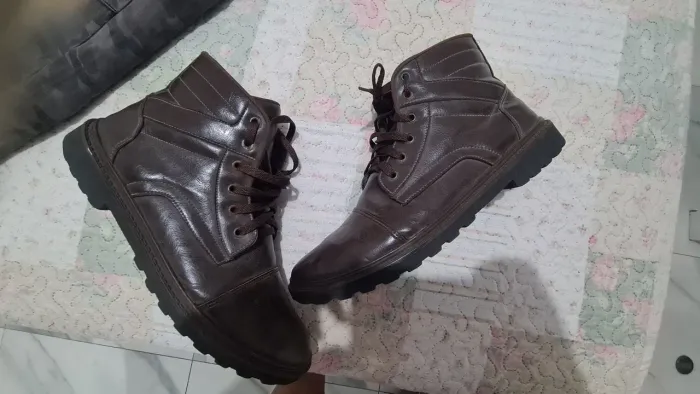 Bota coturno masculina tamanho 42