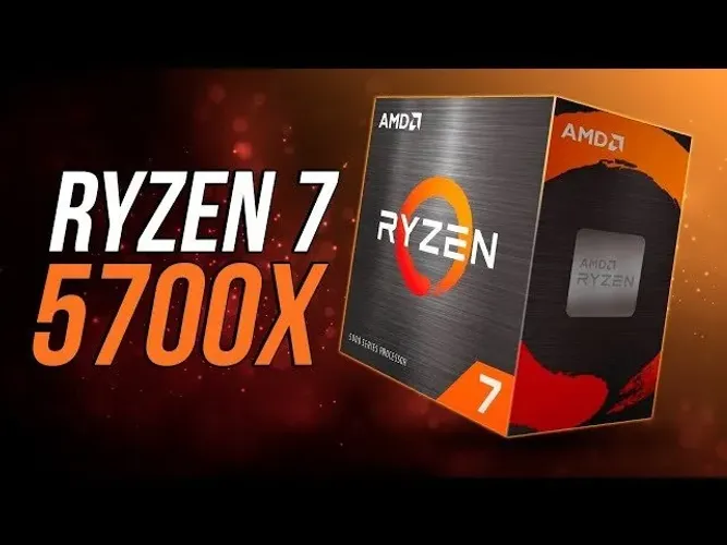 Processador AMD Ryzen 7 5700x 3.4GHz (4.6GHz Max Turbo), Cache 36MB, 8 Núcleos, 16 Threads