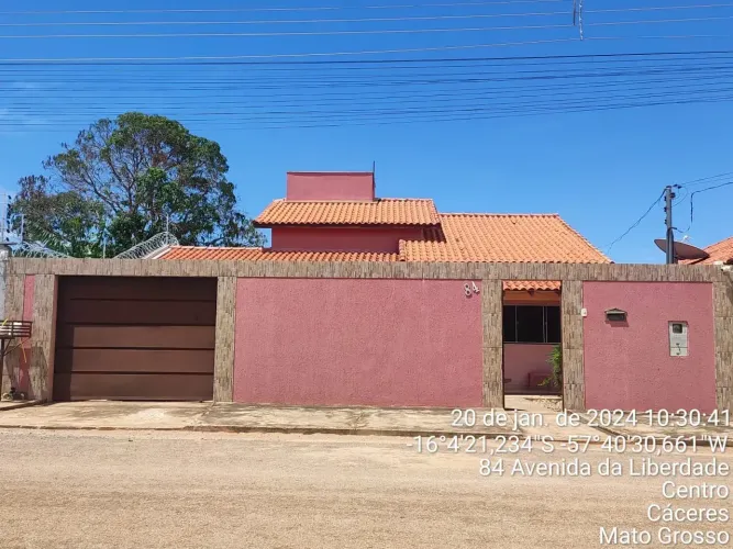 CASA - R$ 550.000,00 - SEMI MOBILIADO - CÁCERES MT