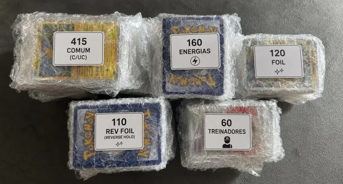 BULK POKEMON 865 CARTAS ORIGINAL