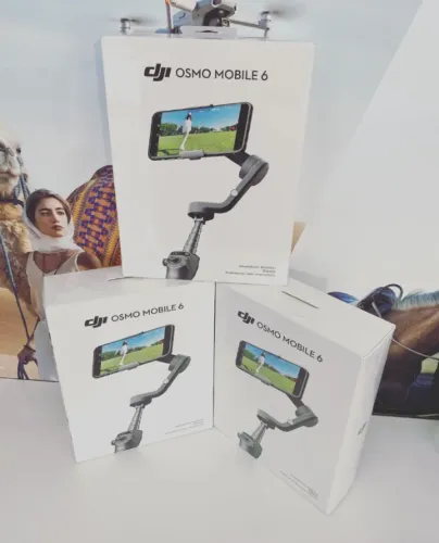 gimbal estabilizador de imagem dji osmo mobile 6 - pronta entrega