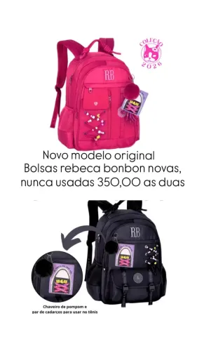 Bolsas Rebeca bonbon originais 