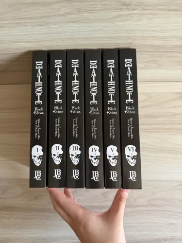 Mangás death note black edition jbc