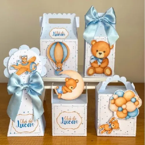 Kit 30 caixinhas personalizadas