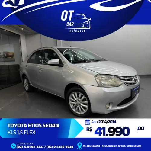 Toyota Etios XLS Sedan 1.5 Flex 16V 4P Mec. 2014