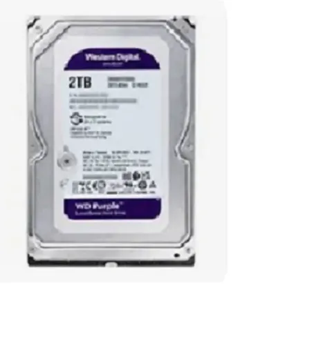 HD WD Purple / 2TB / Sata / 64MB / 5400 Rpm