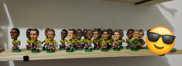 Mini Craques copa 1998 coca-cola