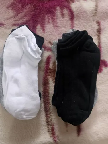 Meias soquete 12 pares por 30 reais
