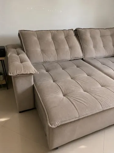 Sofá Retrátil e Reclinável 2,80m
