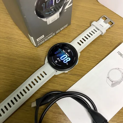 Relógio Garmin Forerunner 165 Music Seminovo Impecável