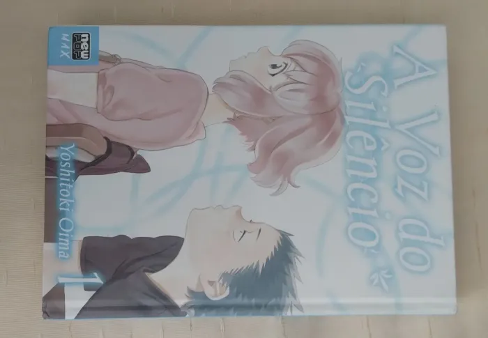 Mangá a voz do silêncio edição capa dura