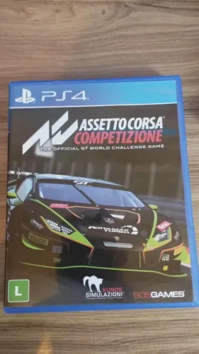 Asseto corsa competizione para PS4 (mídia física)