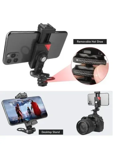 Suporte para celular na camera
