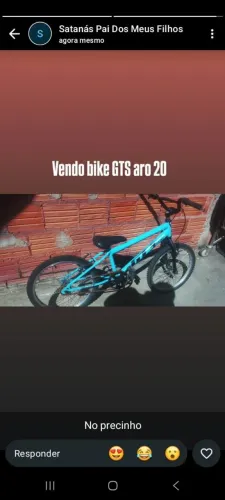 Bicicleta aro 20 gts