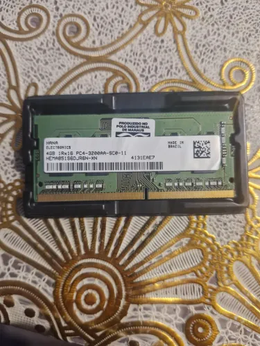 Memória ram 4GB DDR4 notebook - samsung galaxy book 2