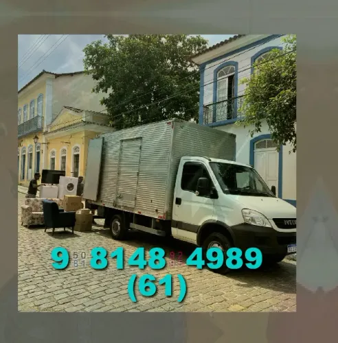 FRETE SEGURO E RÁPIDO EM BAIRROS COMO SUDOESTE E ÁGUAS CLARAS! NÃO PERCA!