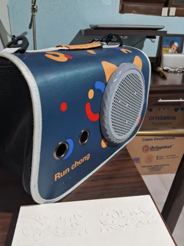 Bolsa e mala de transporte pet...tamanho pequeno
