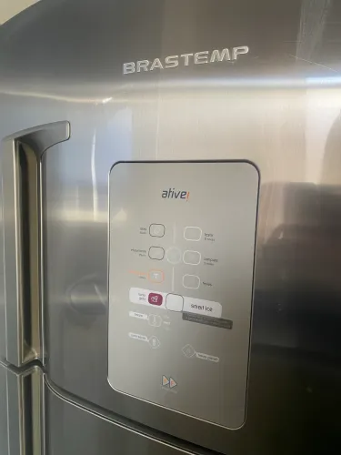 Geladeira Brastempo Inox