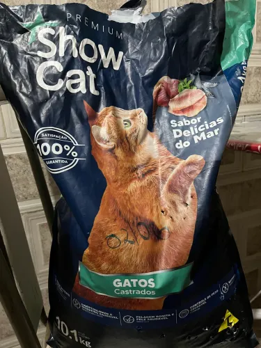 Saco de ração gato castrado 5 kg