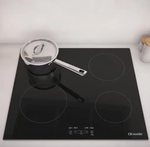 Fogão Cooktop Indução Mueller 4 Bocas 220v Preto