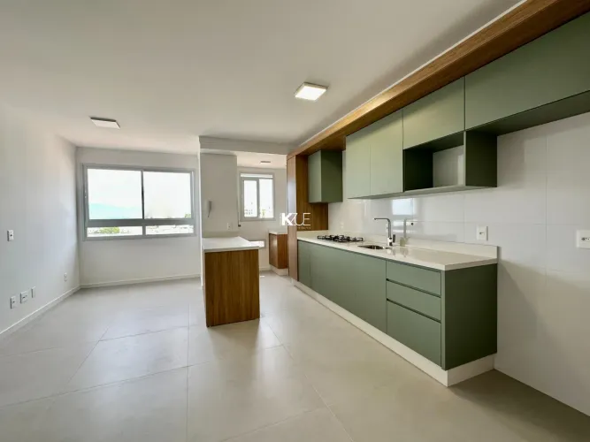 Apartamento 02 dormitórios, novo, para alugar em Coqueiros, Florianópolis - SC