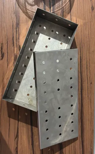 Estojo Perfurado Para Instrumental Cirurgico em Aço Inox