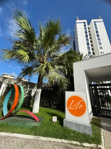 Apartamento semi-mobiliado no Life Universitá, 3/4, 1 suíte, 1 vaga - Farolândia