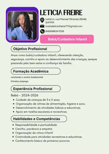 Trabalhos de baba