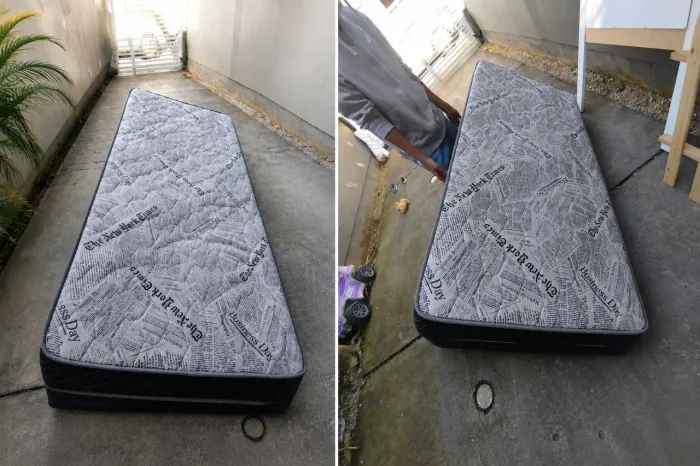 Cama de solteiro box