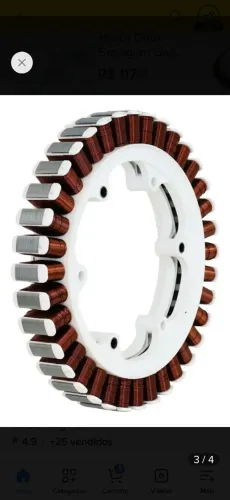 Rotor máquina LG lava e seca