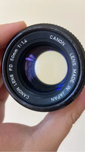 Canon fd 50mm nFD em estado de nova 