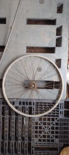 Roda traseira de bike aro 26 em alumínio 
