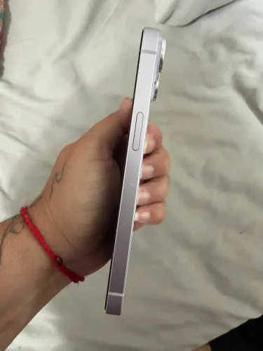 iPhone 14, lilás, 256gb, saúde da bateria em 83%.
