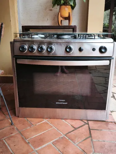 Fogão Brastemp Maison - ACEITO OFERTAS - 5 Bocas Inox de EMBUTIR - Bivolt + Gás Encanado