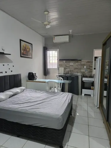 Kitnet mobiliado tipo loft atrás do shopping Boulevard