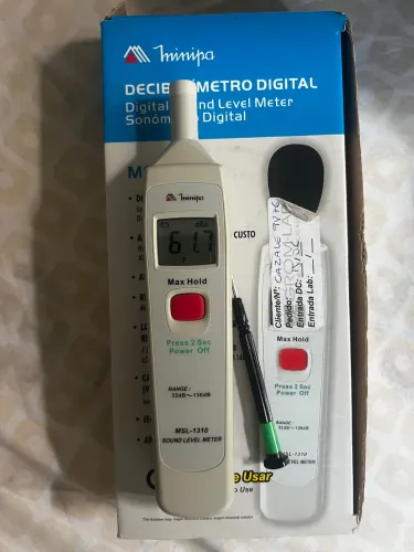Decibelímetro Minipa MSL-1310
