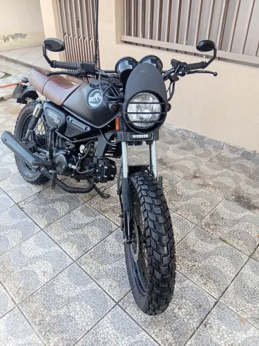 Moto 125 cc shineray worker Customizada café racer NÃO NEGOCIO C LOJISTAS, NEM ME CHAME