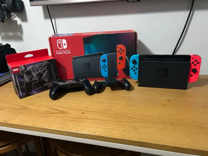 Nintendo Switch V2 DESBLOQUEADO