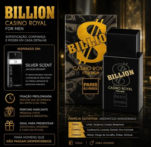 Perfume Billion Casino Royal 100ml