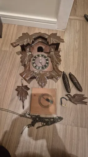 Relógio Cuco Antigo (Para Restauro ou Decoração)