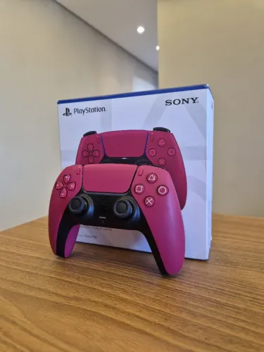 Controle PS5 DualSense Volcanic Red Original Sony com Caixa e Garantia