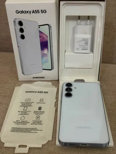 Samsung A55 5G - Todo original - Avalio trocas e aceito cartão