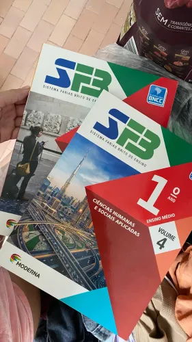 vende -se livros sistema farias brito de ensino médio 