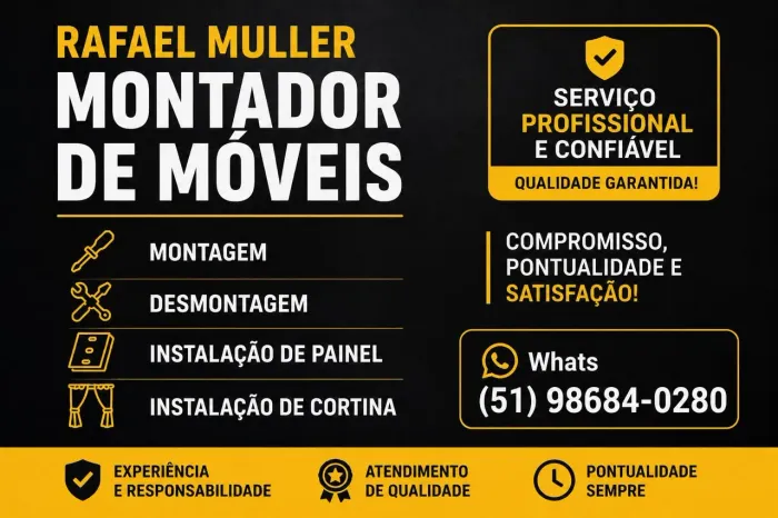 Montagem e desmontagem e instalações 