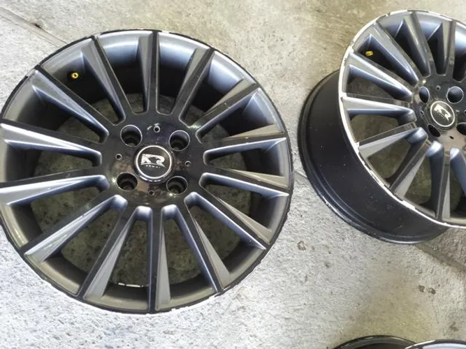 Roda aro 17 Raiada Grafite Ford Ka 4X108 jogo newfiesta