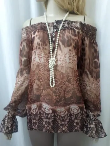 Blusa ombro a ombro Morena Rosa