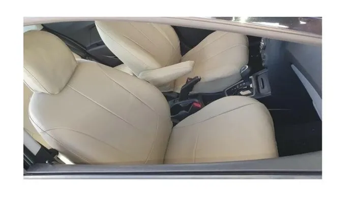 Capa banco Couro Corvin Bege frente e costa Universal todos os carro ds