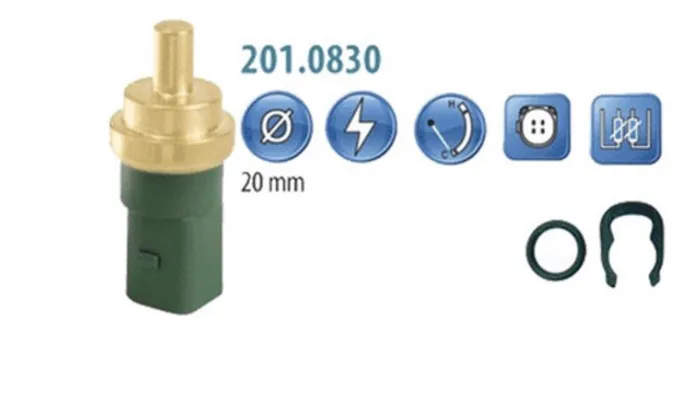 Sensor Temperatura Agua Bora Crossfox Fox Gol Golf Kombi